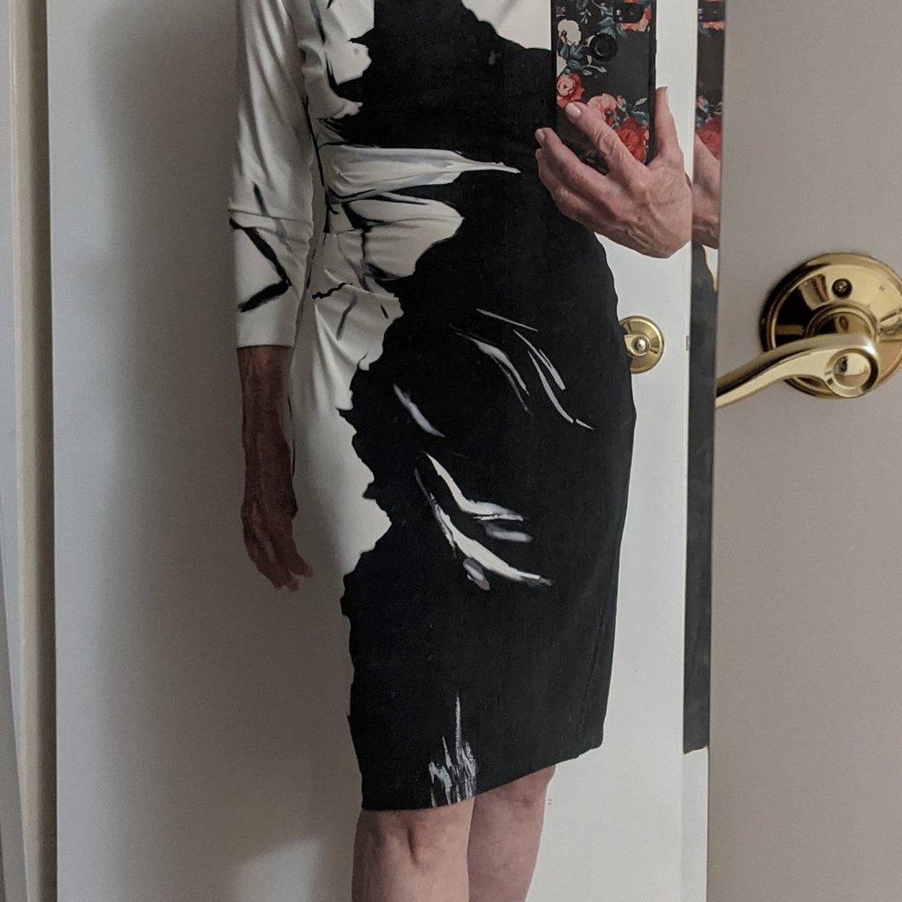 Black & White print Ralph Lauren Dress